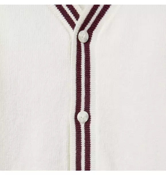 The Varsity Stripe Cardigan