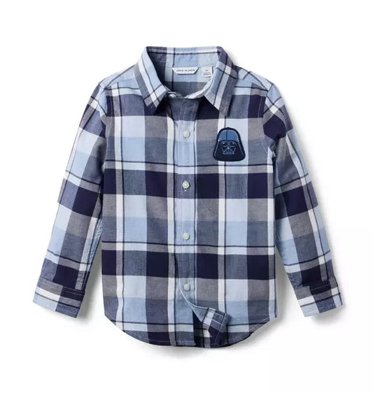 STAR WARS Plaid Flannel Shirt