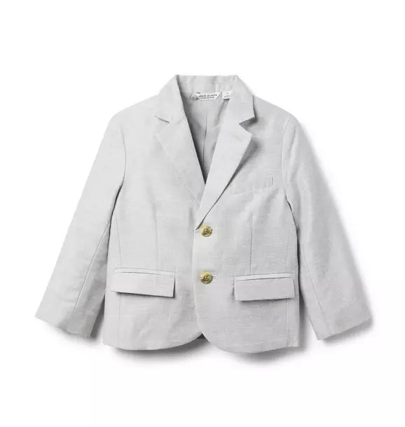 Linen-Cotton Blazer