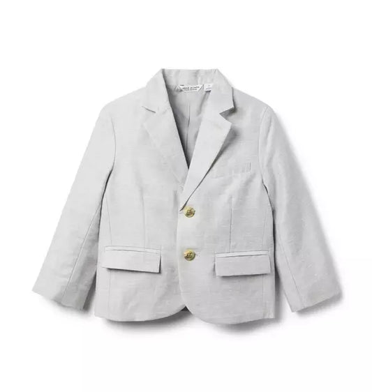 Linen-Cotton Blazer