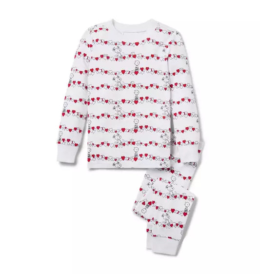 Good Night Pajamas In Peanuts Valentine