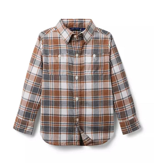 Plaid Flannel Shirt